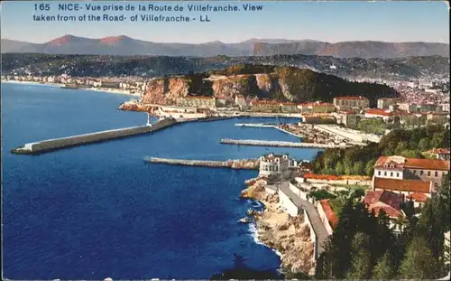 ww71877 Nice Alpes Maritimes Nice Villefranche * Kategorie. Nice Alte Ansichtskarten