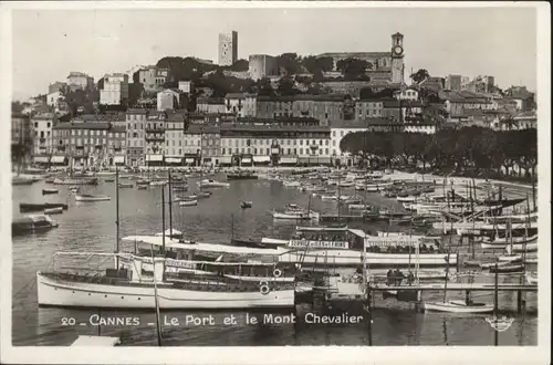 Cannes Port Mont Chevalier  *