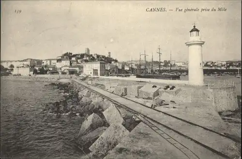 Cannes Mole Leuchtturm *