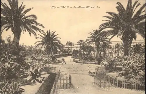 ww72020 Nice Alpes Maritimes Nice Jardin Albert I * Kategorie. Nice Alte Ansichtskarten