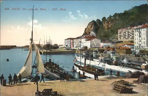 ww72038 Nice Alpes Maritimes Nice Port * Kategorie. Nice Alte Ansichtskarten