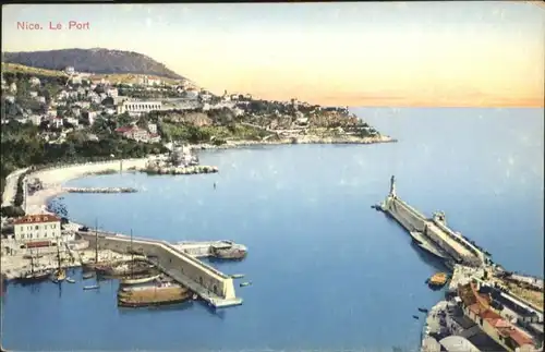 ww72058 Nice Alpes Maritimes Nice Port * Kategorie. Nice Alte Ansichtskarten