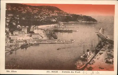 ww72081 Nice Alpes Maritimes Nice Port x Kategorie. Nice Alte Ansichtskarten