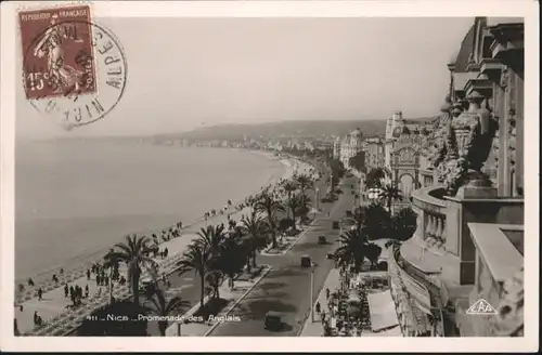 ww72084 Nice Alpes Maritimes Nice Promenade Anglais x Kategorie. Nice Alte Ansichtskarten