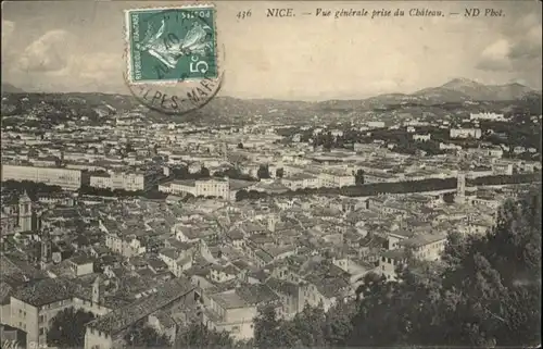 ww72111 Nice Alpes Maritimes Nice  x Kategorie. Nice Alte Ansichtskarten