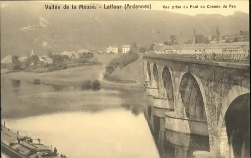 Laifour Ardennes Vallee Meuse Pont Bruecke *