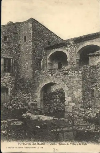 Allegre-les-Fumades Fumades-les-Bains Maison Village Cals *