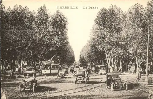 ww72236 Marseille Marseille Prado Strassenbahn  * Kategorie. Marseille Alte Ansichtskarten