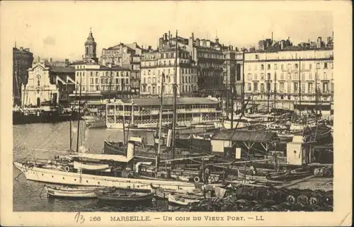 ww72242 Marseille Marseille Port x Kategorie. Marseille Alte Ansichtskarten