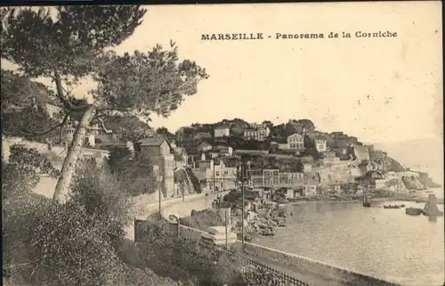 ww72250 Marseille Marseille Corniche x Kategorie. Marseille Alte Ansichtskarten