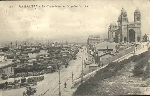 ww72272 Marseille Marseille Cathedrale Joliette x Kategorie. Marseille Alte Ansichtskarten