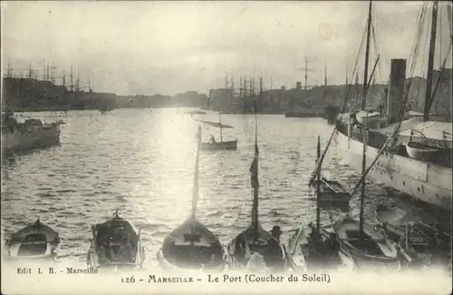 ww72288 Marseille Marseille Port x Kategorie. Marseille Alte Ansichtskarten