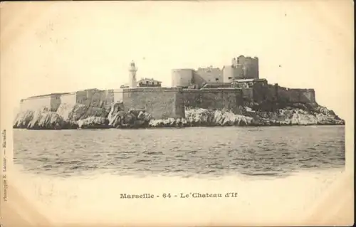 ww72308 Marseille Marseille Chateau d'If * Kategorie. Marseille Alte Ansichtskarten