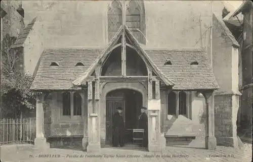 Honfleur Porche Ancienne Eglise Saint-Etienne Musee x