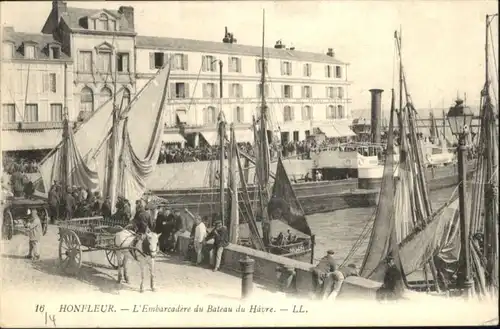 Honfleur Bateau Havre x