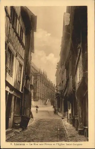 Lisieux Rue Aux Fevres Eglise Saint-Jacques *