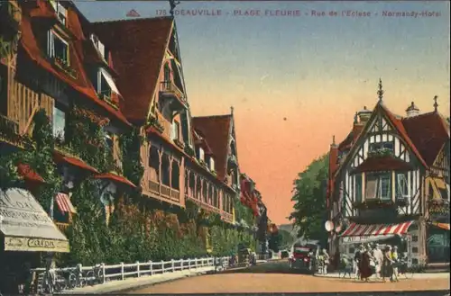 Deauville Plage Fleurie Rue Ecluse Normandy Hotel *