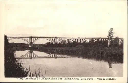 Champagne-sur-Vingeanne Viaduc d'Oisilly *