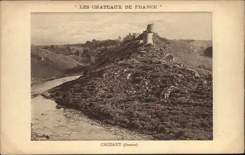 Crozant Creuse Chateaux *