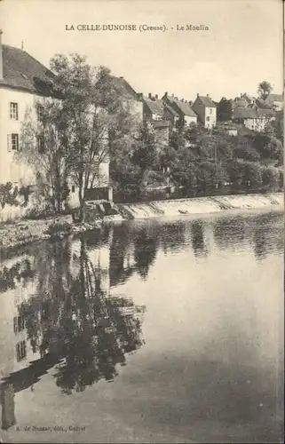 La Celle-Dunoise Creuse Moulin *
