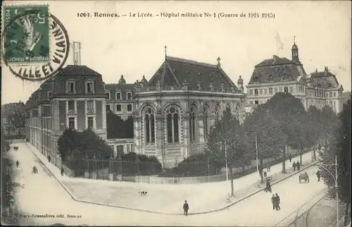 Rennes Lycee Hopital Militaire Nr. 1  x