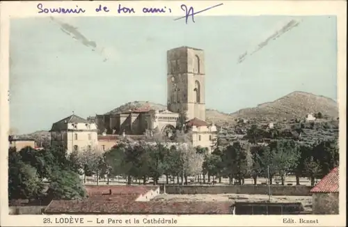 Lodeve Parc Cathedrale *