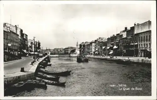 Sete Herault Sete Quai Bosc * / Sete /Arrond. de Montpellier