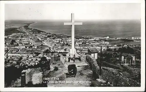 Sete Herault Sete Croix Mont Saint Clair  * / Sete /Arrond. de Montpellier