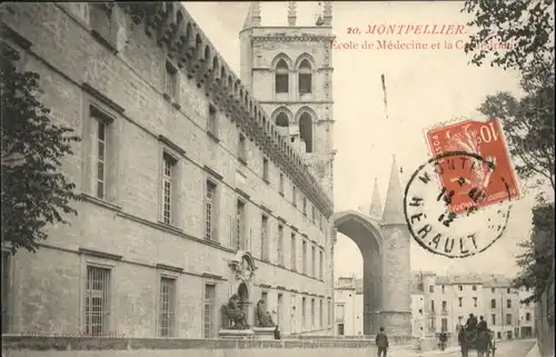 Montpellier Ecole Schule Medecine Cathedrale x