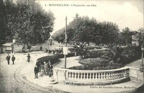 Montpellier Esplanade Allee *