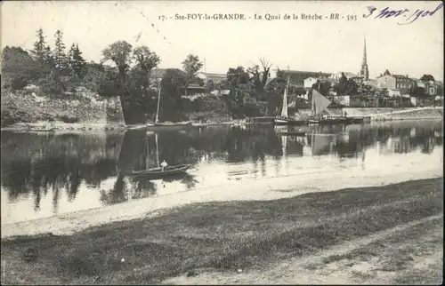 Sainte-Foy-la-Grande Quai Breche x