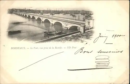 Bordeaux Pont Bastide x