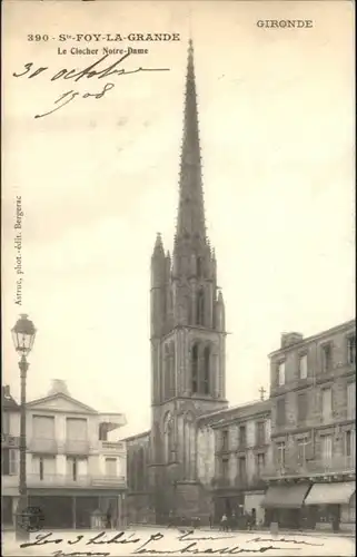 Sainte-Foy-la-Grande Clocher Notre-Dame x