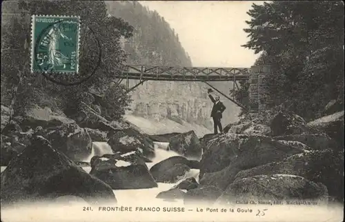 Pierrefontaine-les-Varans [Stempelabschlag] Pont Goule x