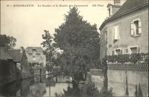 Romorantin-Lanthenay Sauldre Moulin Garconnets x