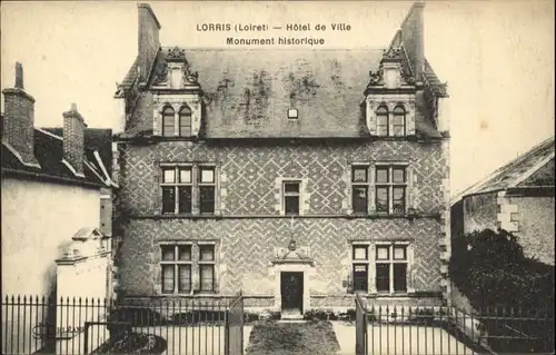 Lorris Loiret Hotel de Ville *