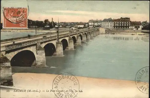 Saumur Pont Cessart Ile x