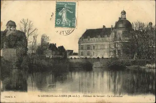 Saint-Georges-sur-Loire Chateau Serrant Colombier x