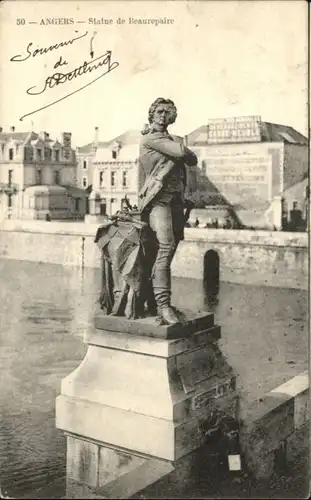 Angers Statue Beaurepaire x