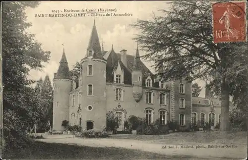 Saint-Martin-du-Limet Chateau Ansaudiere x