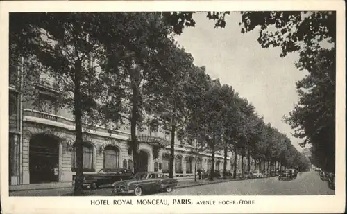 Paris Avenue Hoche-Etoile Hotel Royal Monceau *