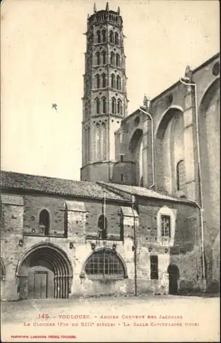 Toulouse Haute-Garonne Couvent Jacobins Clocher Salle Capitulaire