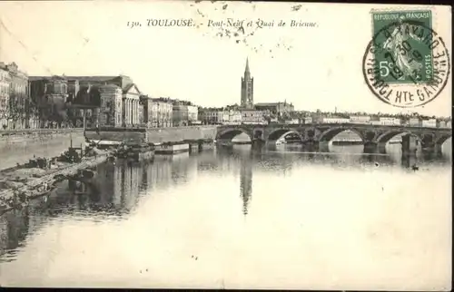 Toulouse Haute-Garonne Pont Neuf Quai Brienne