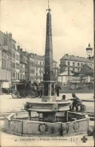 Toulouse Haute-Garonne Fontaine Saint-Etienne