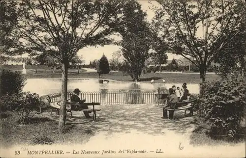 Montpellier Jardin Esplanade *