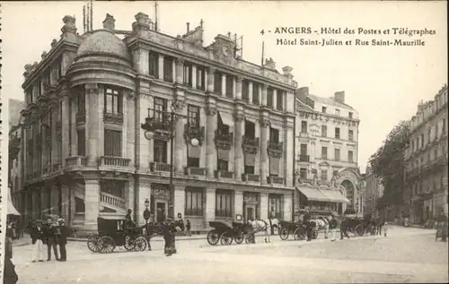 Angers Hotel Postes Telegraphes Hotel Saint-Julien Rue Saint-Maurille *