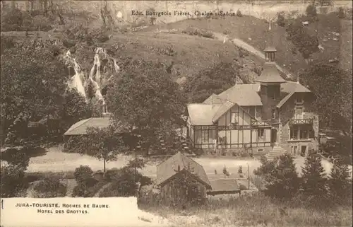 Baume-les-Messieurs Baume Roches de Baume Jura Hotel des Grottes x