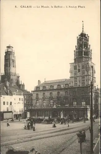 Calais Musee Beffroi Phare Leutturm *