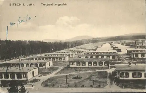 Bitsch Lothringen Truppenuebungsplatz *
