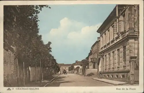 Chateau-Salins Rue Poste x